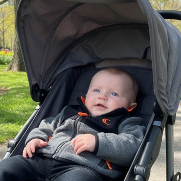 Carter's Colourblock Fleece Neon Accents Jacket 3 Months - Picture 8 of 8